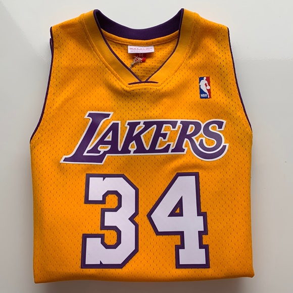 Shaquille O’Neal LA Lakers Mitchell & Ness HWC Swingman Jersey - Picture 3 of 6